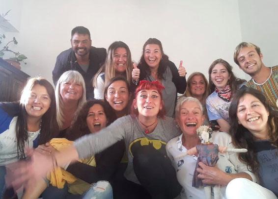 Imagen 2. Integrantes del equipo de Pedagorg&iacute;a, diciembre de 2021.