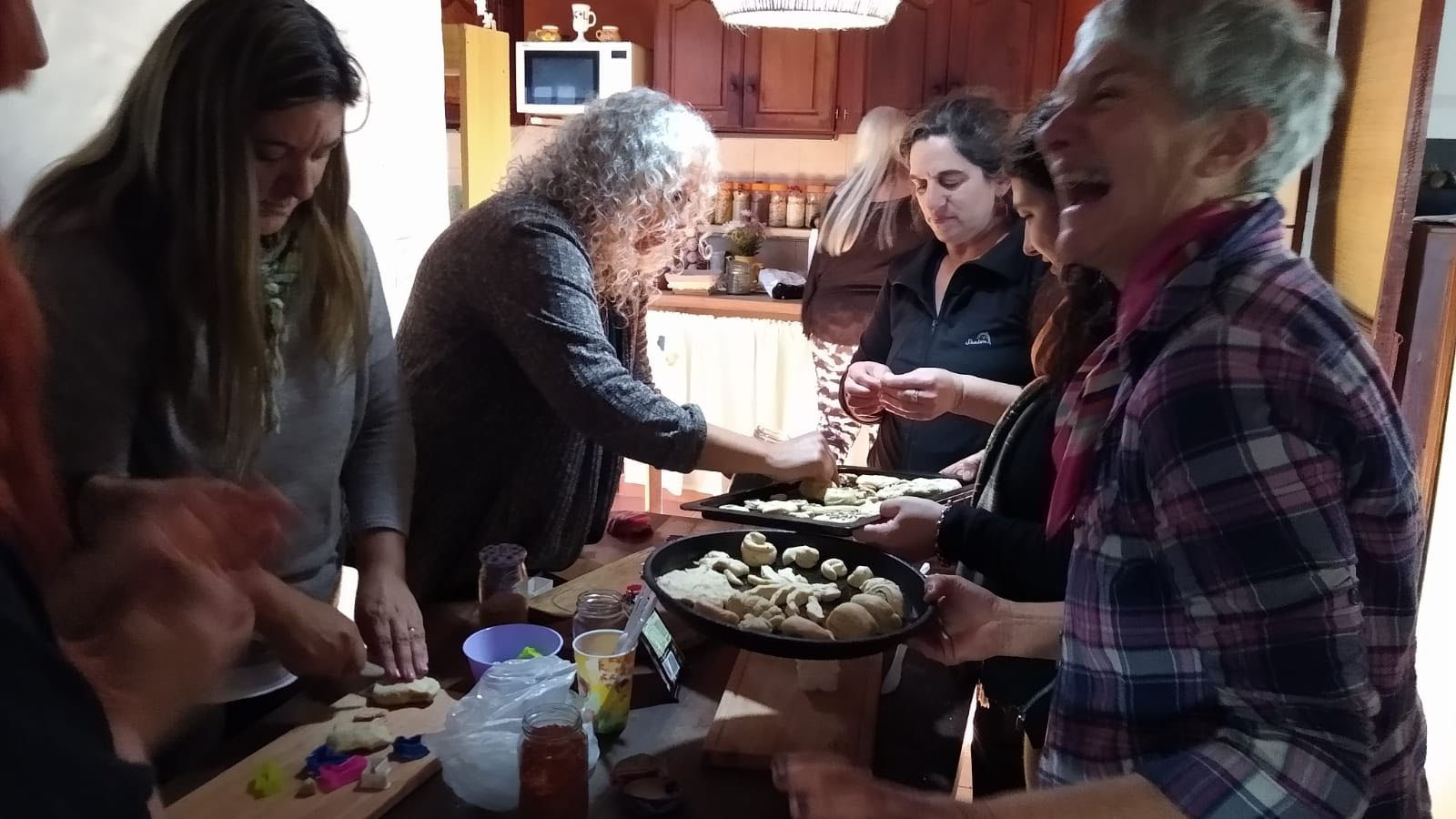 Imagen 3.  Taller de modelado de masas &ldquo;Est&aacute; en nuestras manos&rdquo;, septiembre de 2022.